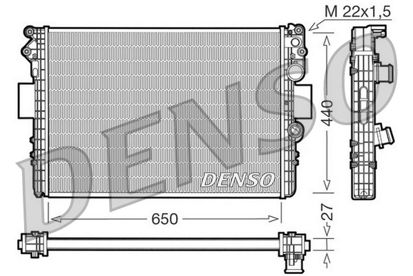 DENSO Kühler, Motorkühlung