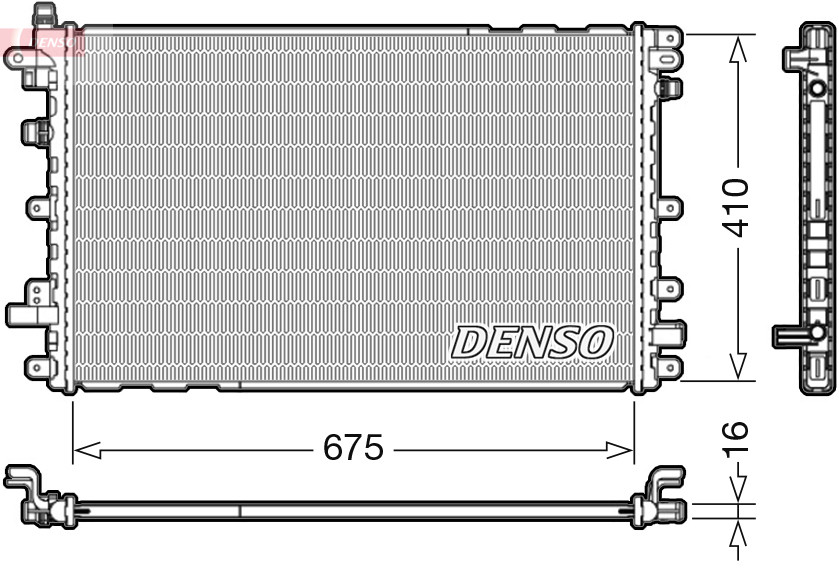 DENSO Kühler, Motorkühlung
