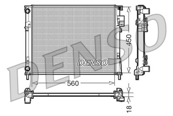 DENSO Kühler, Motorkühlung