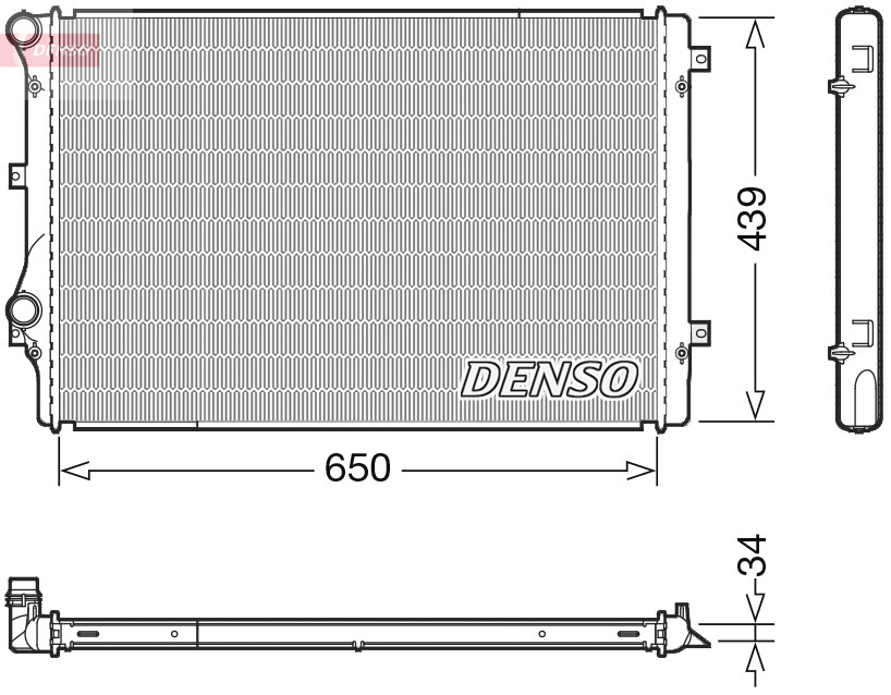 DENSO Kühler, Motorkühlung