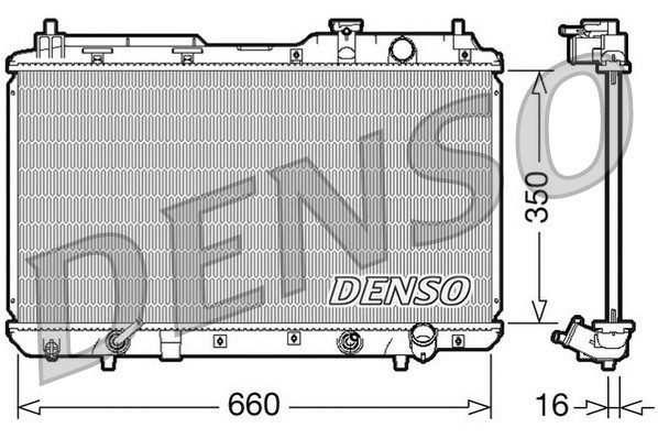 DENSO Kühler, Motorkühlung