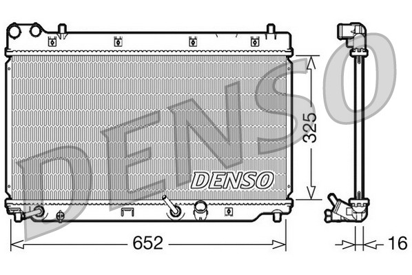 DENSO Kühler, Motorkühlung