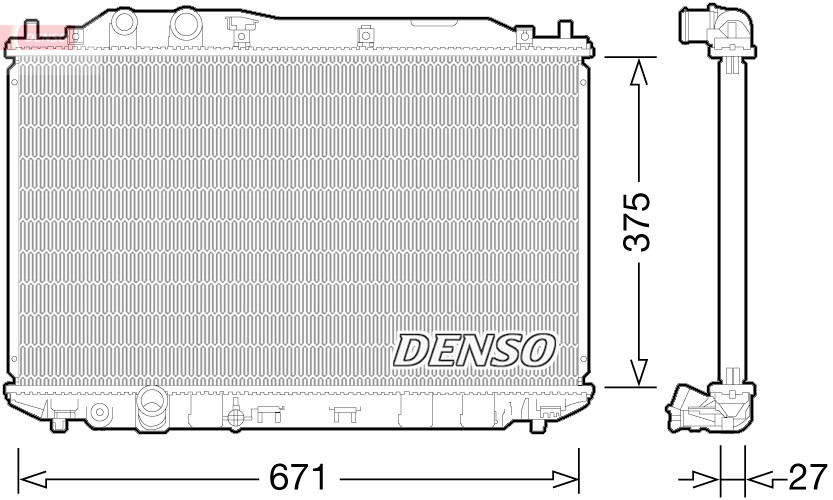 DENSO Kühler, Motorkühlung
