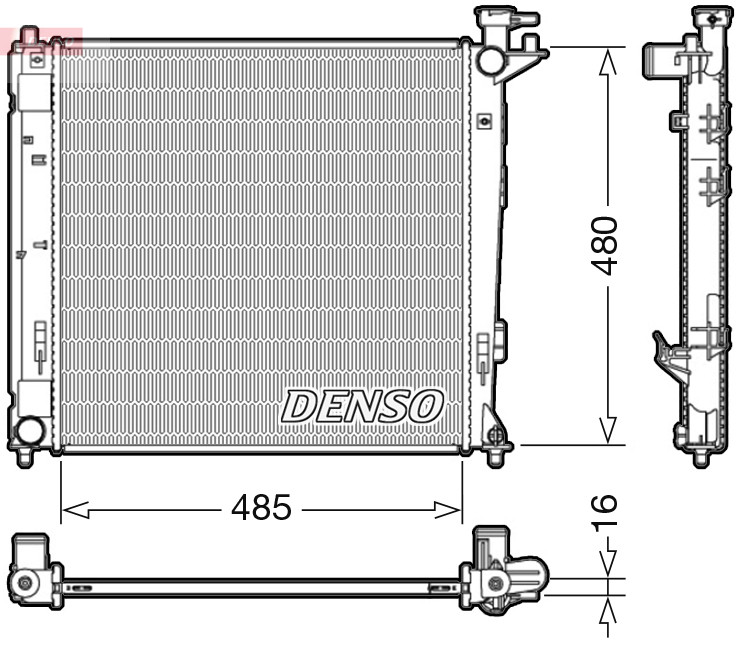 DENSO Kühler, Motorkühlung
