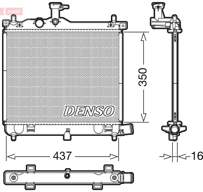 DENSO Kühler, Motorkühlung