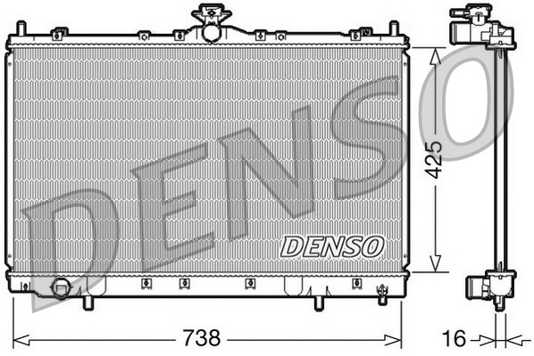 DENSO Kühler, Motorkühlung