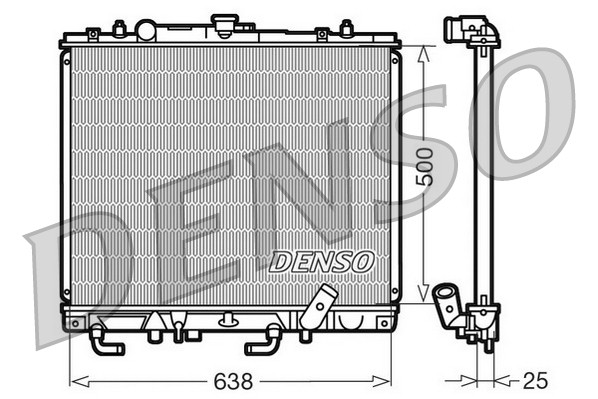 DENSO Kühler, Motorkühlung