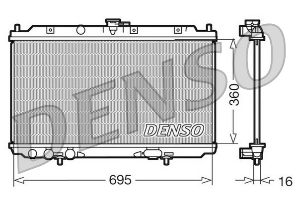 DENSO Kühler, Motorkühlung
