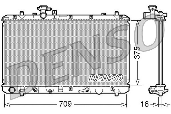 DENSO Kühler, Motorkühlung