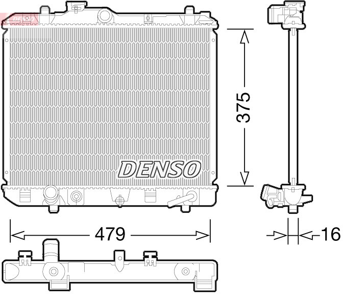 DENSO Kühler, Motorkühlung