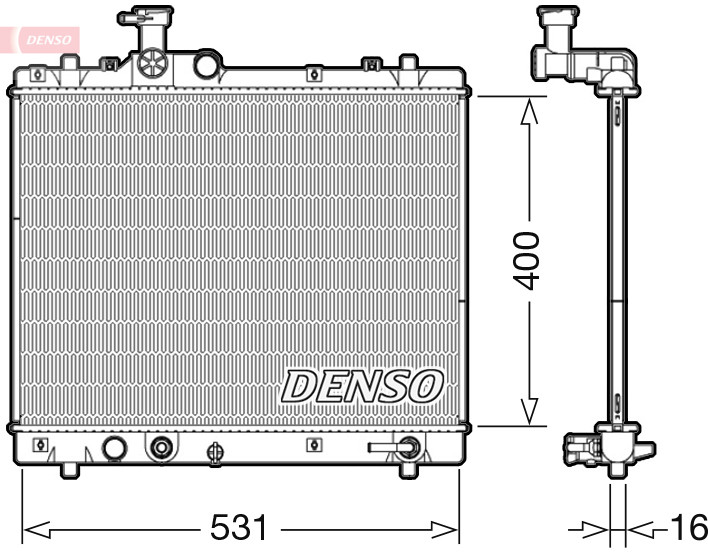 DENSO Kühler, Motorkühlung