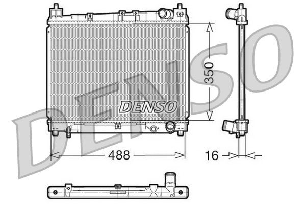 DENSO Kühler, Motorkühlung