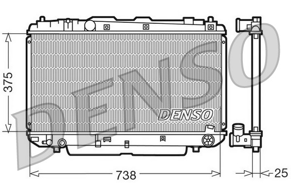 DENSO Kühler, Motorkühlung