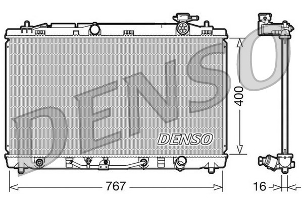 DENSO Kühler, Motorkühlung