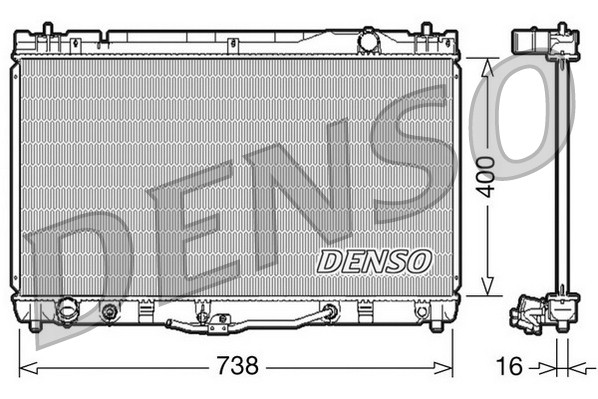 DENSO Kühler, Motorkühlung