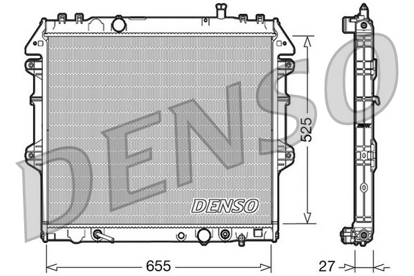 DENSO Kühler, Motorkühlung