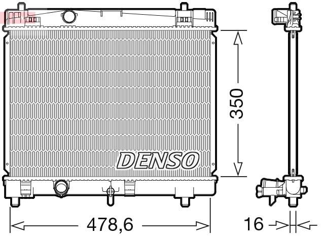 DENSO Kühler, Motorkühlung