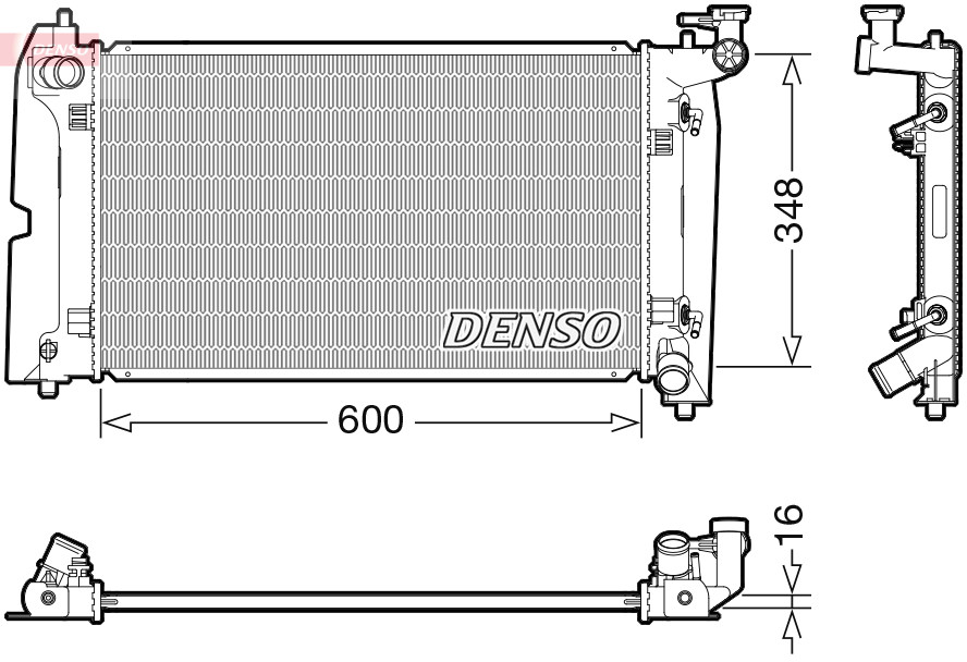 DENSO Kühler, Motorkühlung