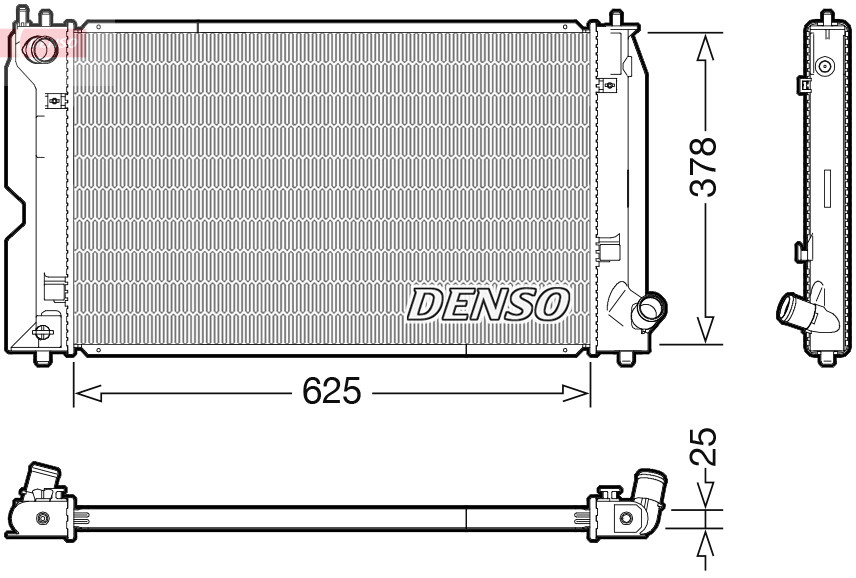 DENSO Kühler, Motorkühlung