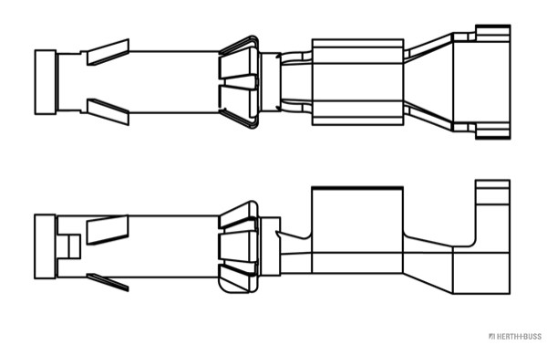 HERTH+BUSS ELPARTS Crimpverbinder