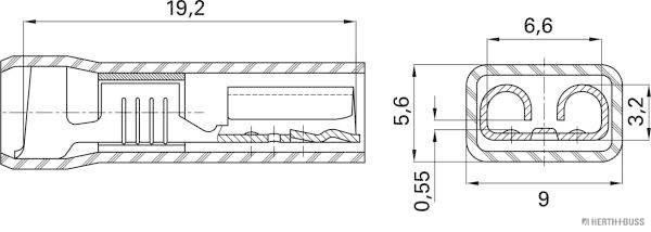 HERTH+BUSS ELPARTS Quetschverbinder
