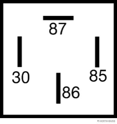 HERTH+BUSS ELPARTS Relais, Arbeitsstrom