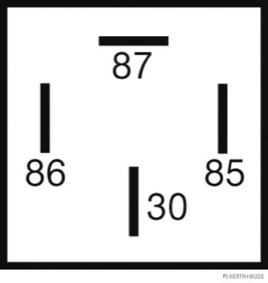 HERTH+BUSS ELPARTS Relais, Arbeitsstrom