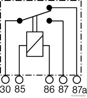 HERTH+BUSS ELPARTS Relais, Arbeitsstrom