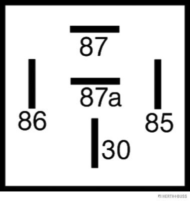 HERTH+BUSS ELPARTS Relais, Arbeitsstrom