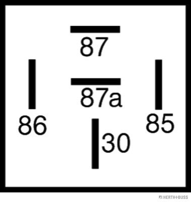 HERTH+BUSS ELPARTS Relais, Arbeitsstrom
