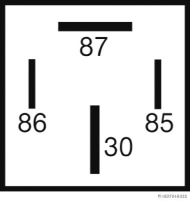 HERTH+BUSS ELPARTS Relais, Arbeitsstrom
