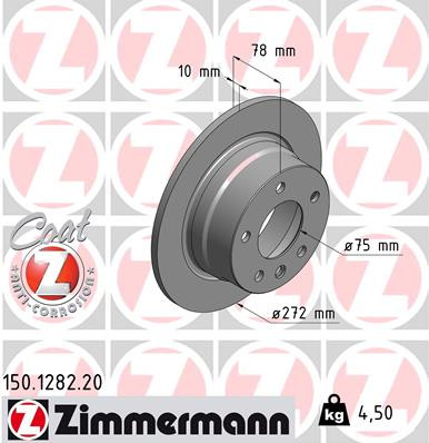 ZIMMERMANN Bremsscheibe