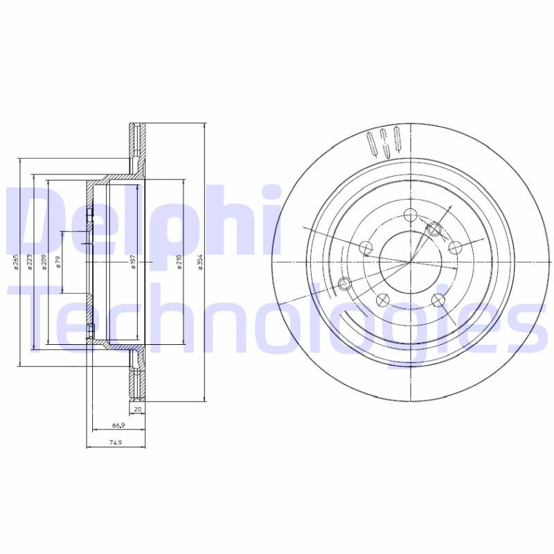 DELPHI Bremsscheibe