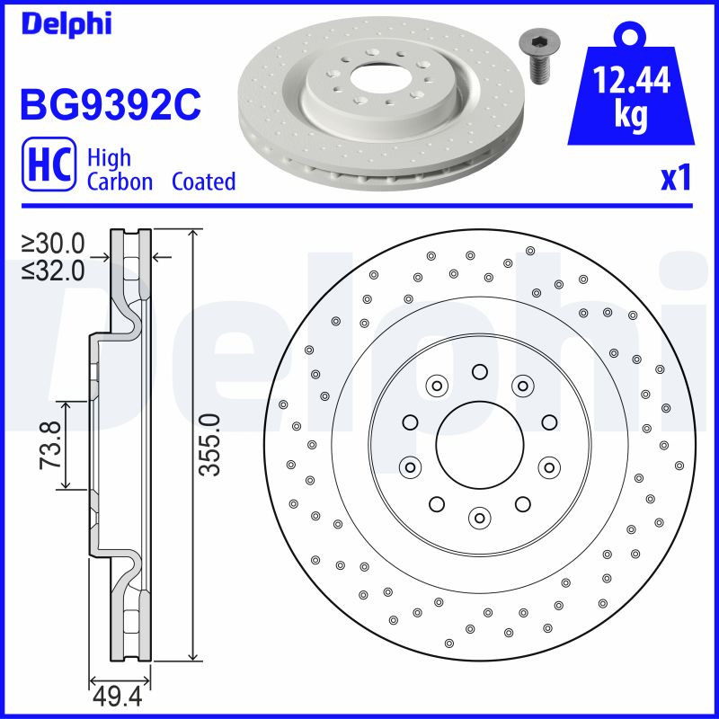 DELPHI Bremsscheibe