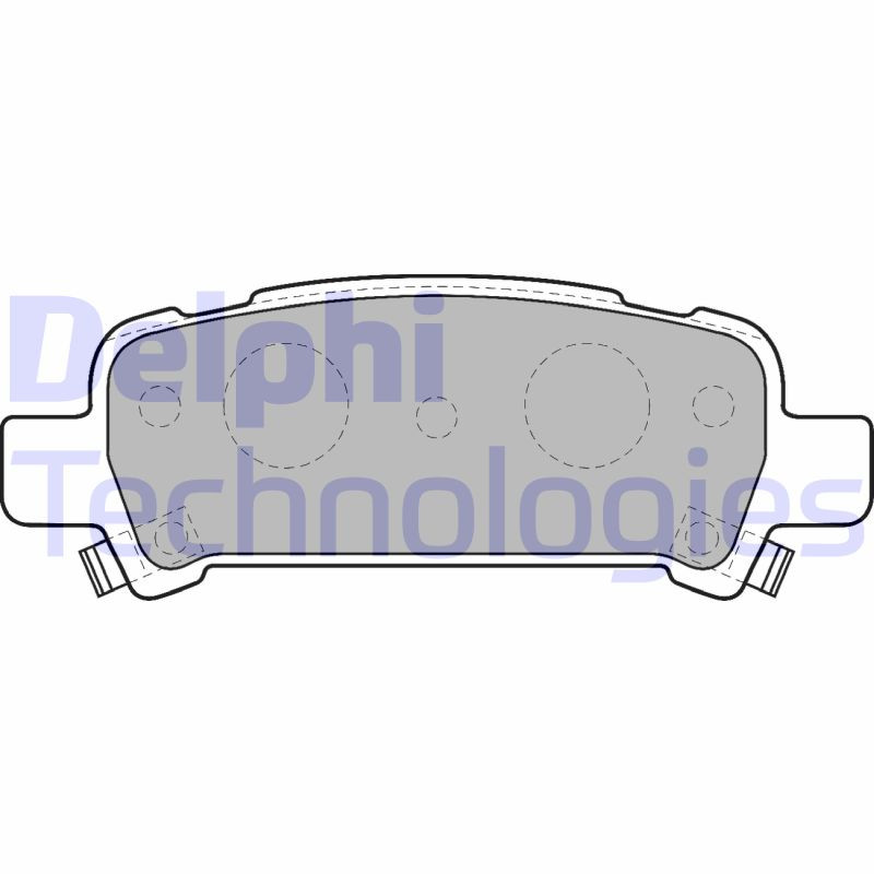 DELPHI Bremsbelagsatz, Scheibenbremse