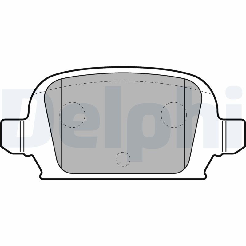DELPHI Bremsbelagsatz, Scheibenbremse