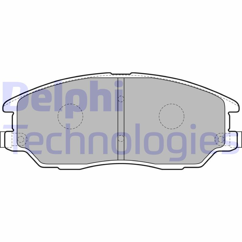 DELPHI Bremsbelagsatz, Scheibenbremse