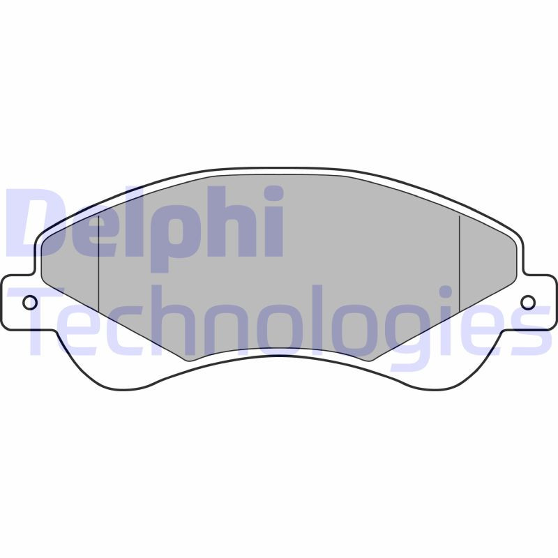 DELPHI Bremsbelagsatz, Scheibenbremse