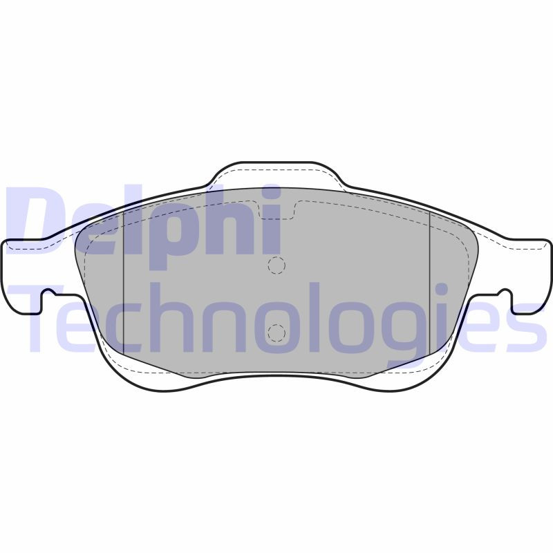 DELPHI Bremsbelagsatz, Scheibenbremse