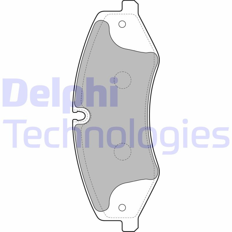 DELPHI Bremsbelagsatz, Scheibenbremse