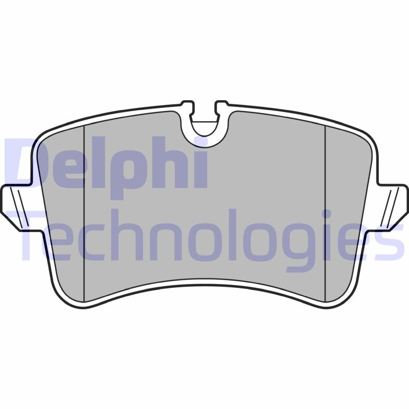 DELPHI Bremsbelagsatz, Scheibenbremse