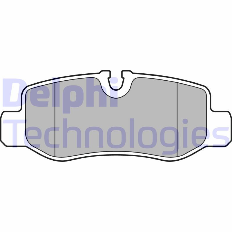 DELPHI Bremsbelagsatz, Scheibenbremse