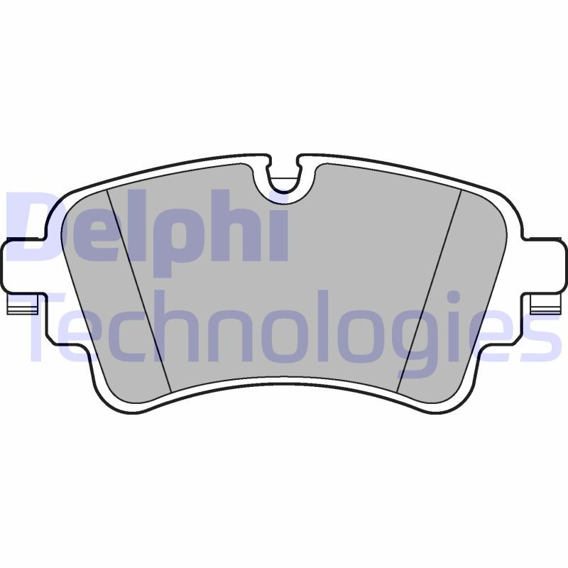 DELPHI Bremsbelagsatz, Scheibenbremse