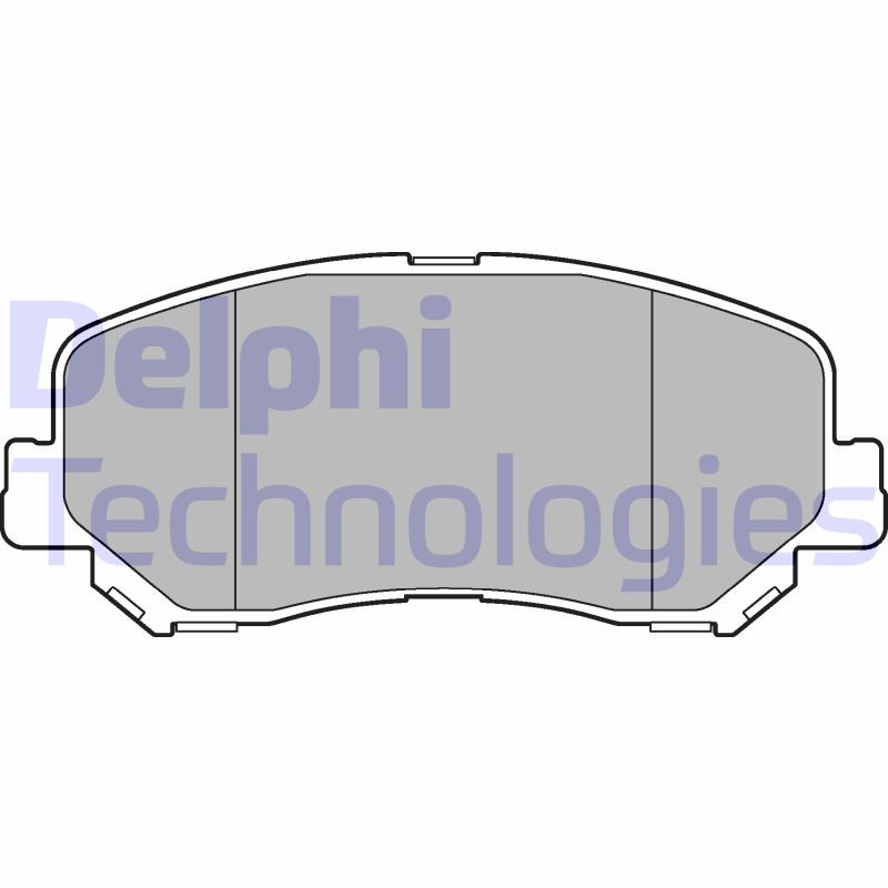 DELPHI Bremsbelagsatz, Scheibenbremse