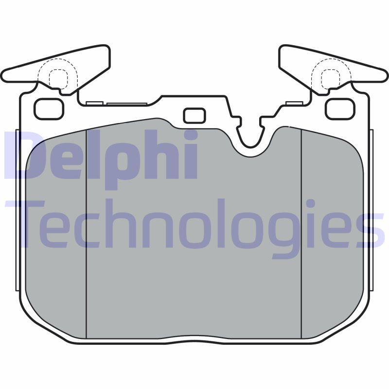 DELPHI Bremsbelagsatz, Scheibenbremse