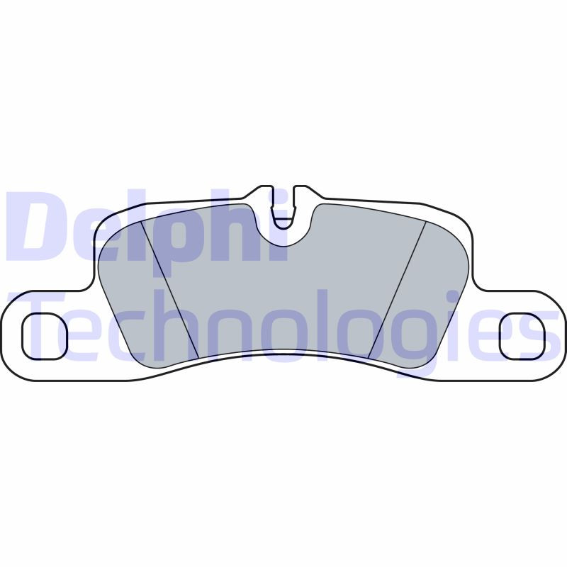 DELPHI Bremsbelagsatz, Scheibenbremse