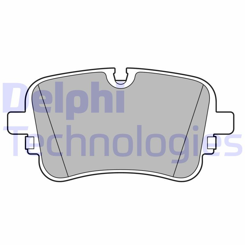 DELPHI Bremsbelagsatz, Scheibenbremse
