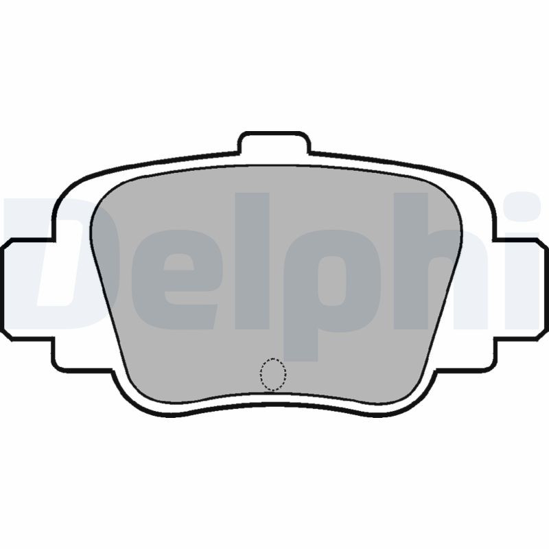 DELPHI Bremsbelagsatz, Scheibenbremse