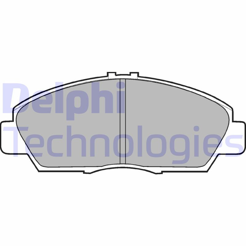 DELPHI Bremsbelagsatz, Scheibenbremse