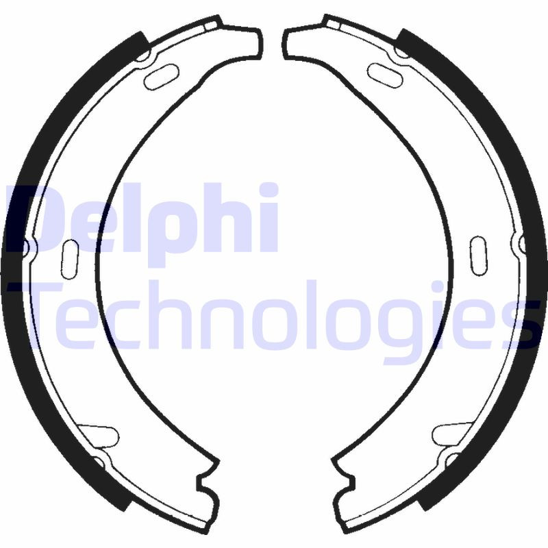DELPHI Bremsbackensatz, Feststellbremse